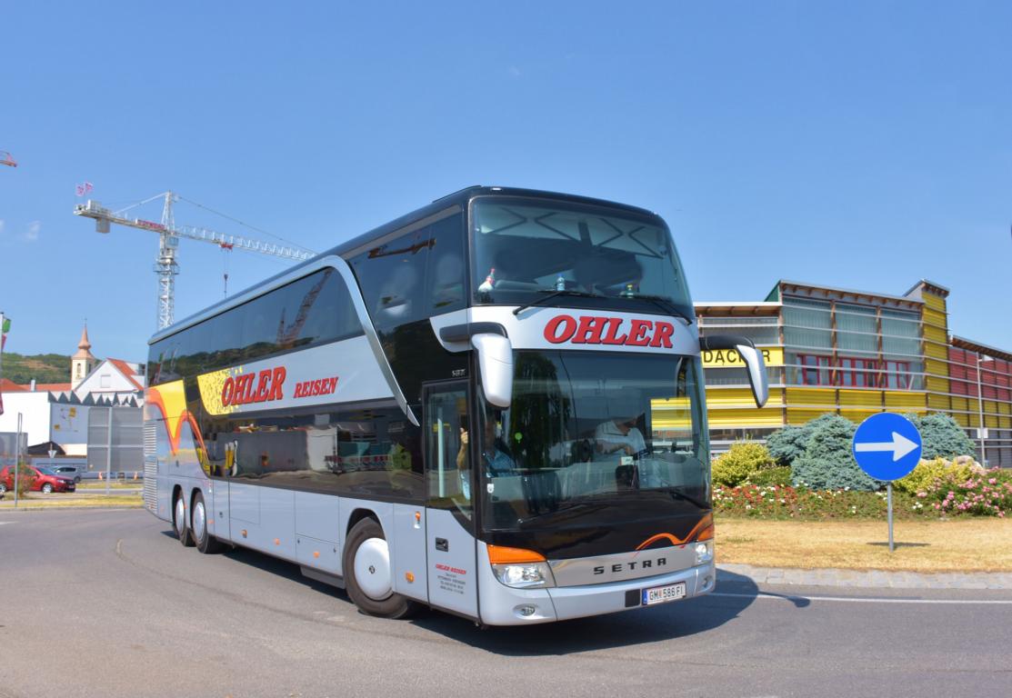 Setra 431 DT von OHLER Reisen aus sterreich 06/2017 in Krems.