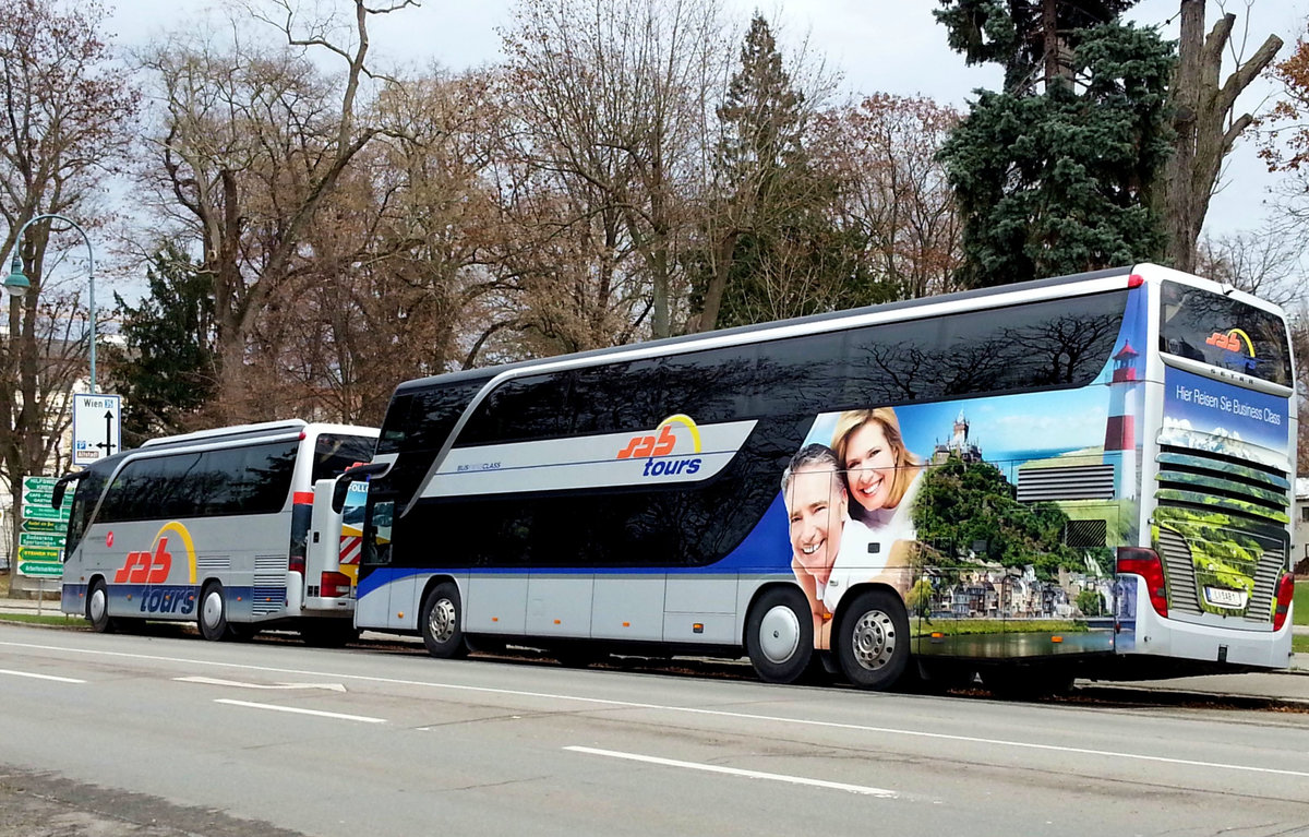 Setra 431 DT von SAB Tours aus sterreich in Krems.