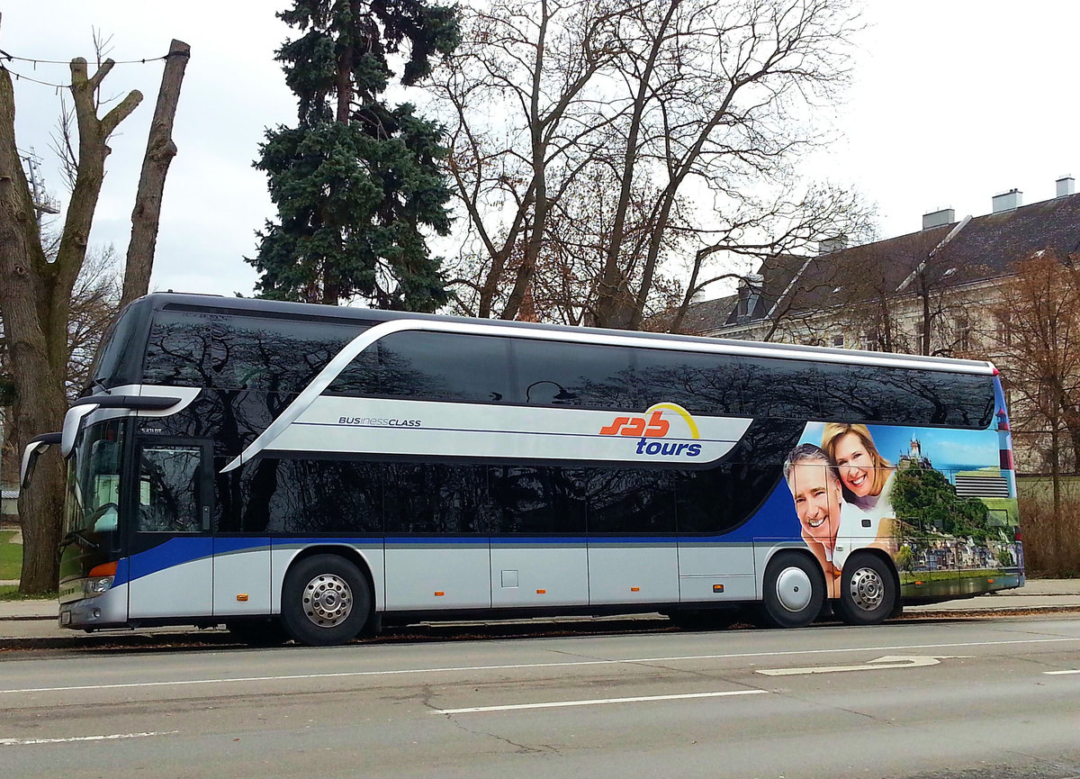 Setra 431 DT von SAB Tours aus sterreich in Krems.