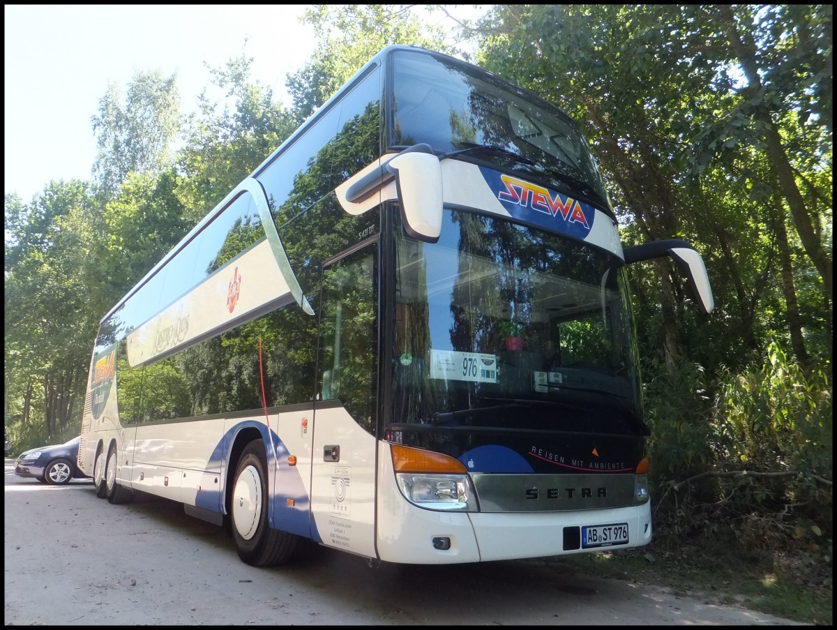 Setra 431 DT von Stewa aus Deutschland in Binz.