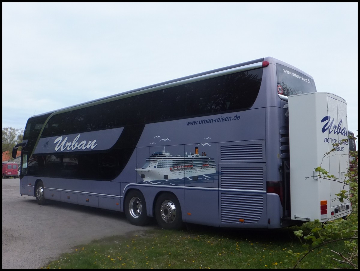 Setra 431 DT von Urban aus Deutschland in Binz.