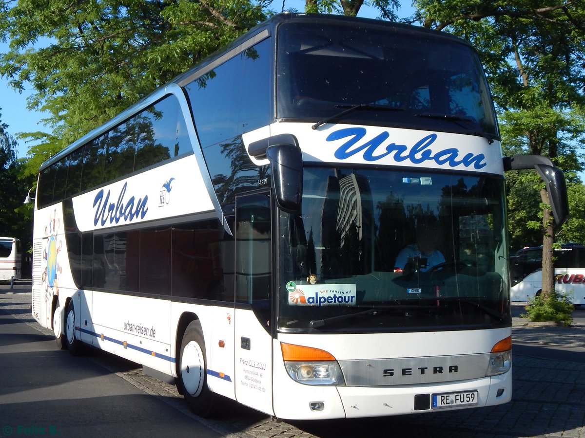 Setra 431 DT von Urban aus Deutschland in Berlin.