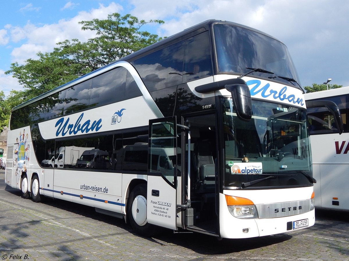 Setra 431 DT von Urban aus Deutschland in Berlin.