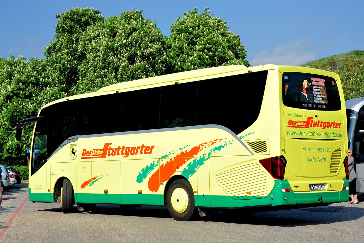 Setra 511 HD von  der kleine Stuttgarter  in Krems gesehen.