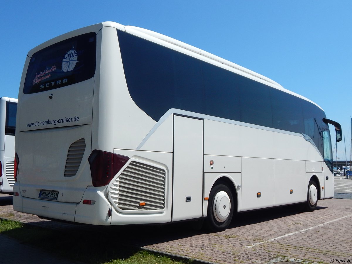 Setra 511 HD von Die Hamburg Cruiser aus Deutschland im Stadthafen Sassnitz.