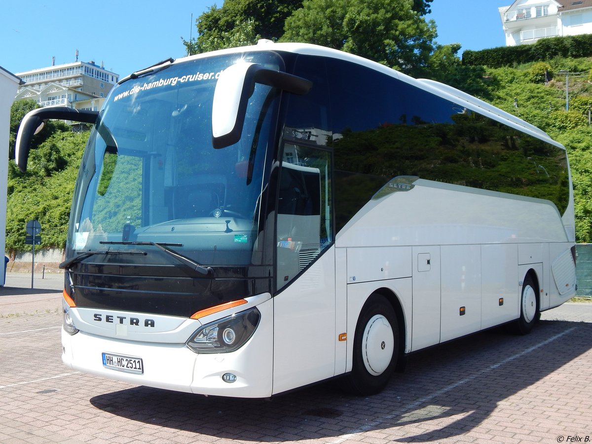 Setra 511 HD von Die Hamburg Cruiser aus Deutschland im Stadthafen Sassnitz.