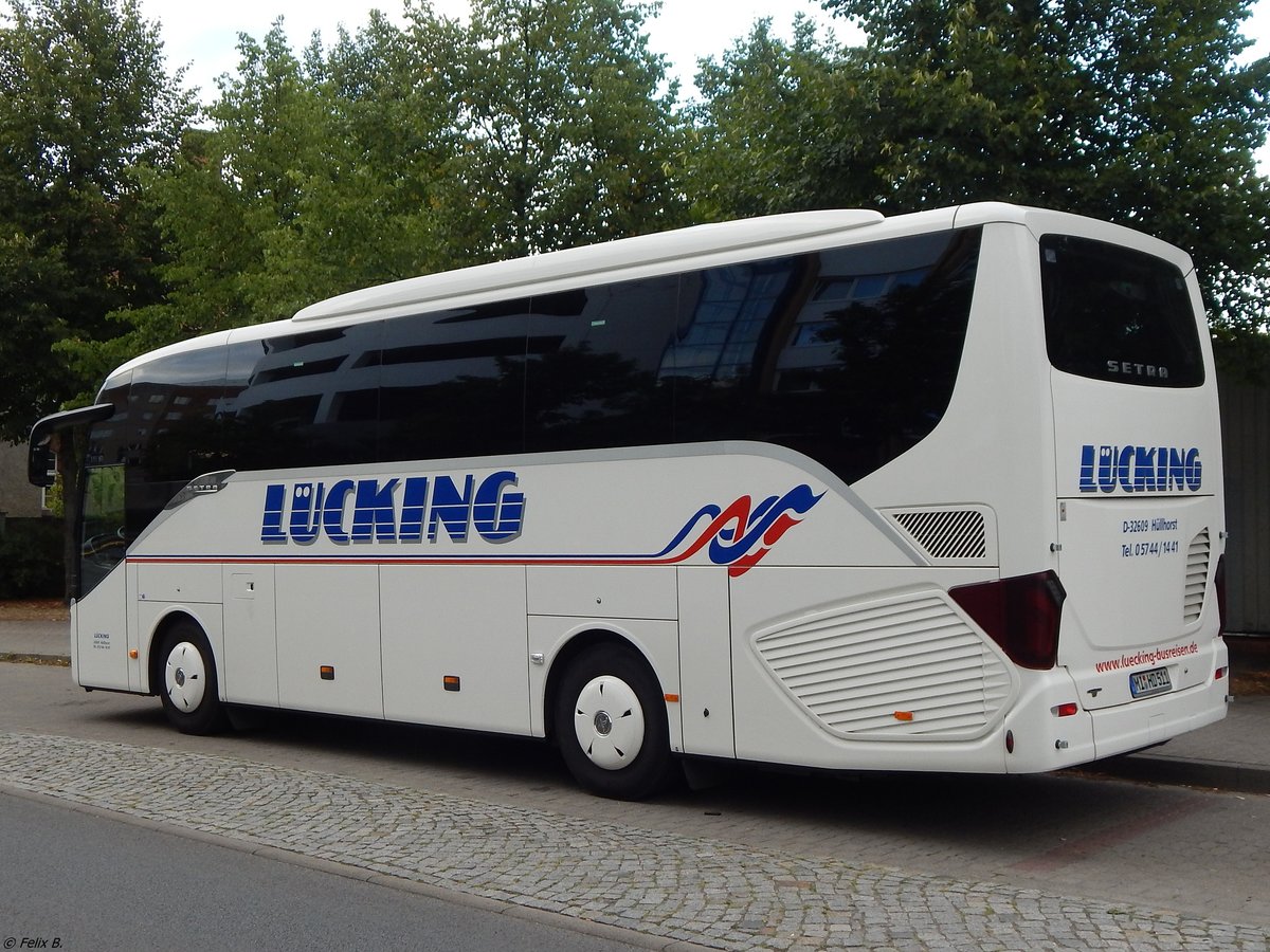 Setra 511 HD von Lücking aus Deutschland in Neubrandenburg.