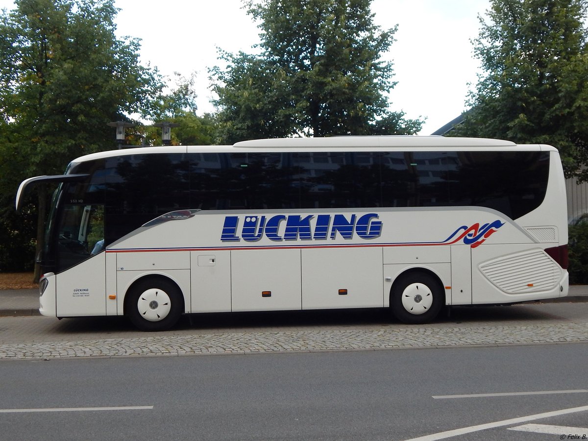 Setra 511 HD von Lücking aus Deutschland in Neubrandenburg.