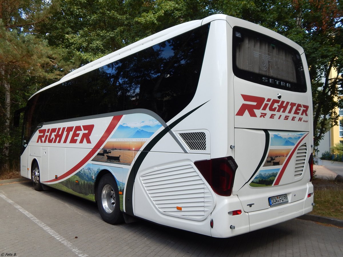 Setra 511 HD von Richter aus Deutschland in Binz.