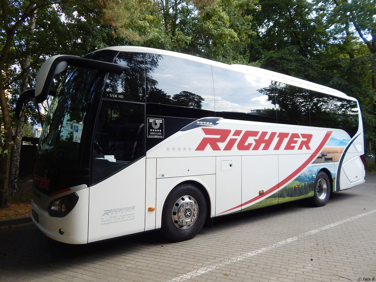 Setra 511 HD von Richter aus Deutschland in Binz.