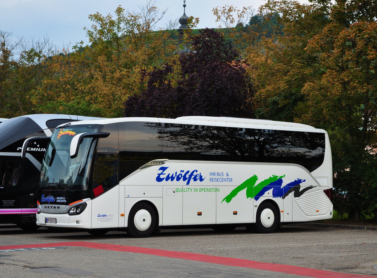 Setra 511 HD von Zwlfer Reisen aus Niedersterreich in Krems.