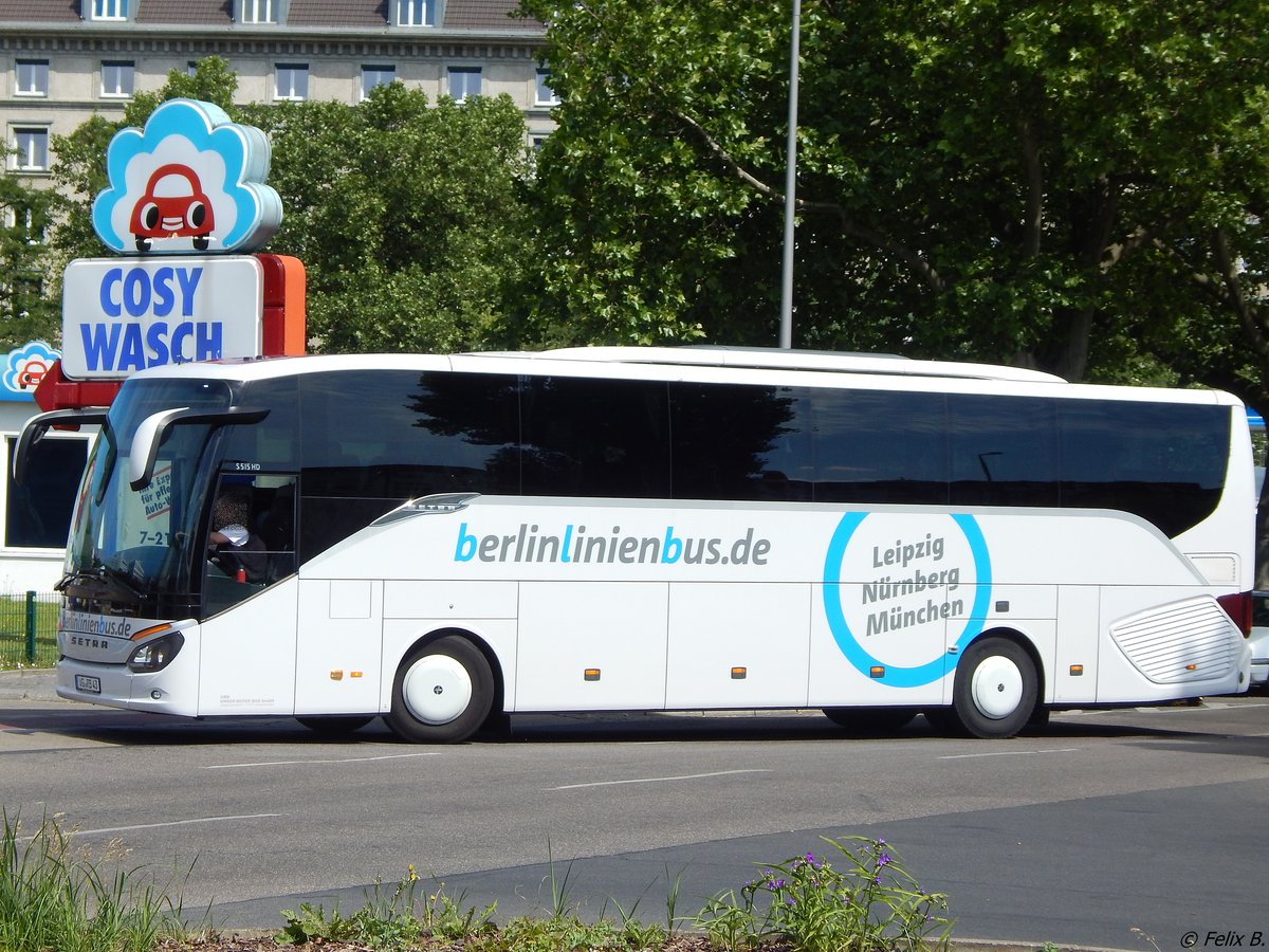 Setra 515 HD von BerlinLinienBus/URB in Berlin.