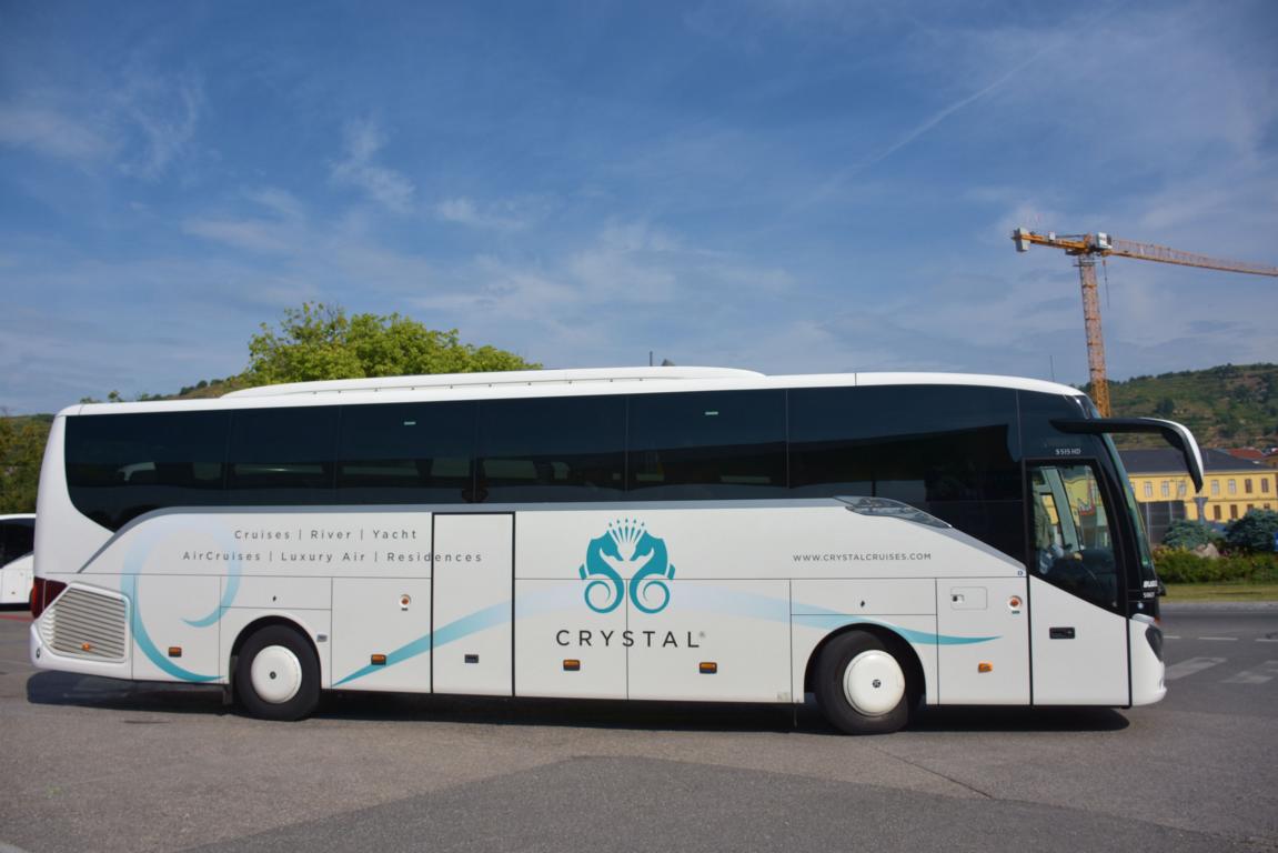 Setra 515 HD von Blaguss Reisen aus Ungarn.