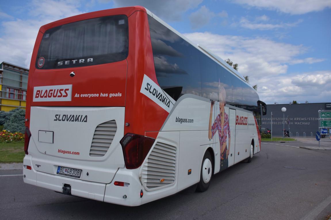 Setra 515 HD von Blaguss Reisen aus der SK 2017 in Krems.