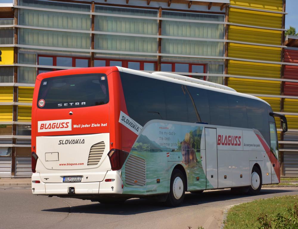 Setra 515 HD von Blaguss Slovakia Mai 2018 in Krems.