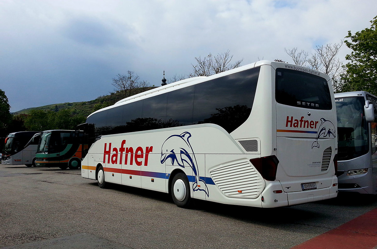 Setra 515 HD von Busreisen HAFNER aus sterreich in Krems.