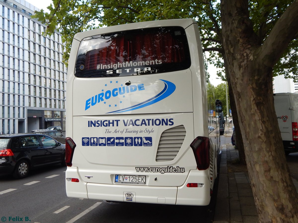 Setra 515 HD von Euroguide aus der Slowakei in Berlin.