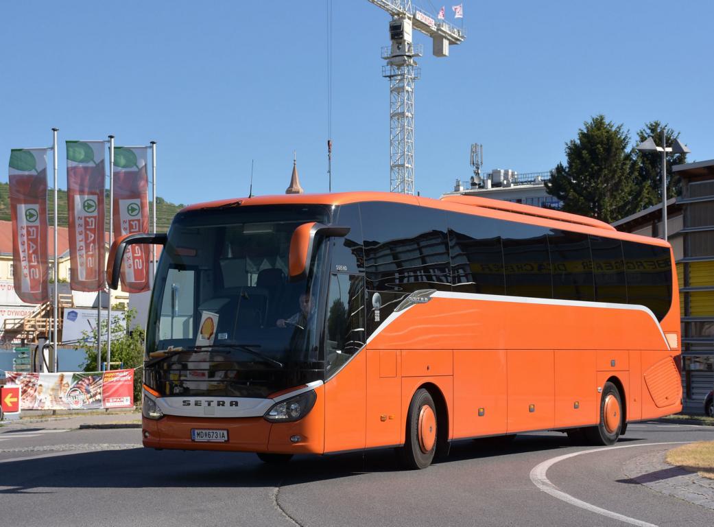 Setra 515 HD von Fellner Busreisen aus sterreich 2017 in Krems.