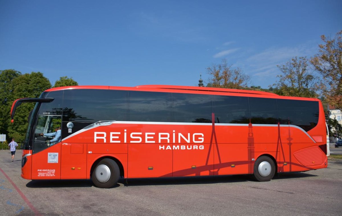 Setra 515 HD von Reisering Hamburg 2017 in Krems.