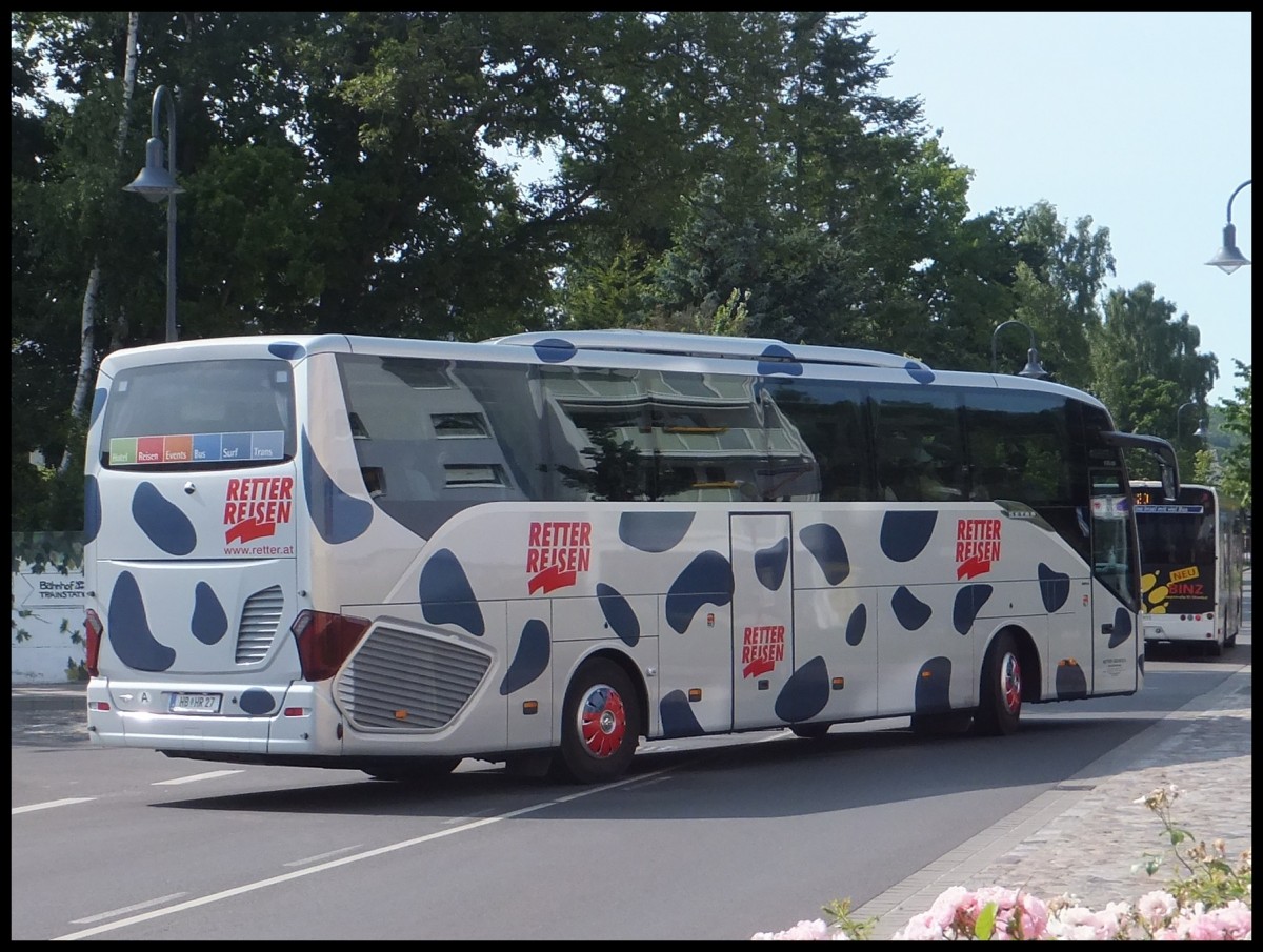 Setra 515 HD von Retter Reisen aus sterreich in Binz.