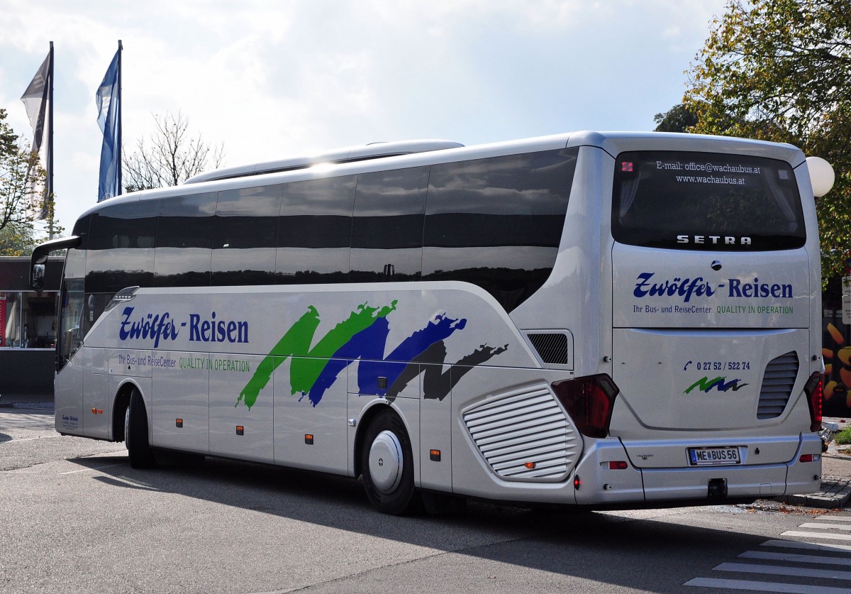 Setra 515 HD von Zwlfer Busreisen aus sterreich am 2.10.2014 in Krems.