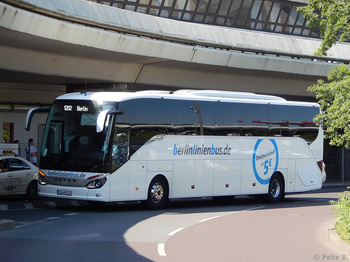 Setra 516 HD von BerlinLinienBus/URB in Berlin.