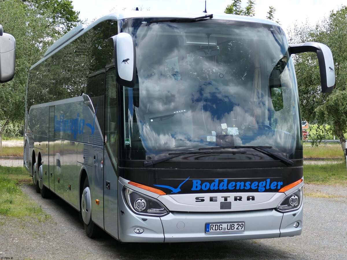 Setra 516 HD von Boddensegler aus Deutschland in Marlow.