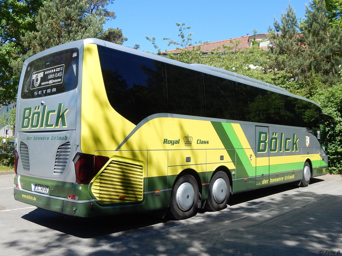 Setra 516 HD von Bölck aus Deutschland in Binz.