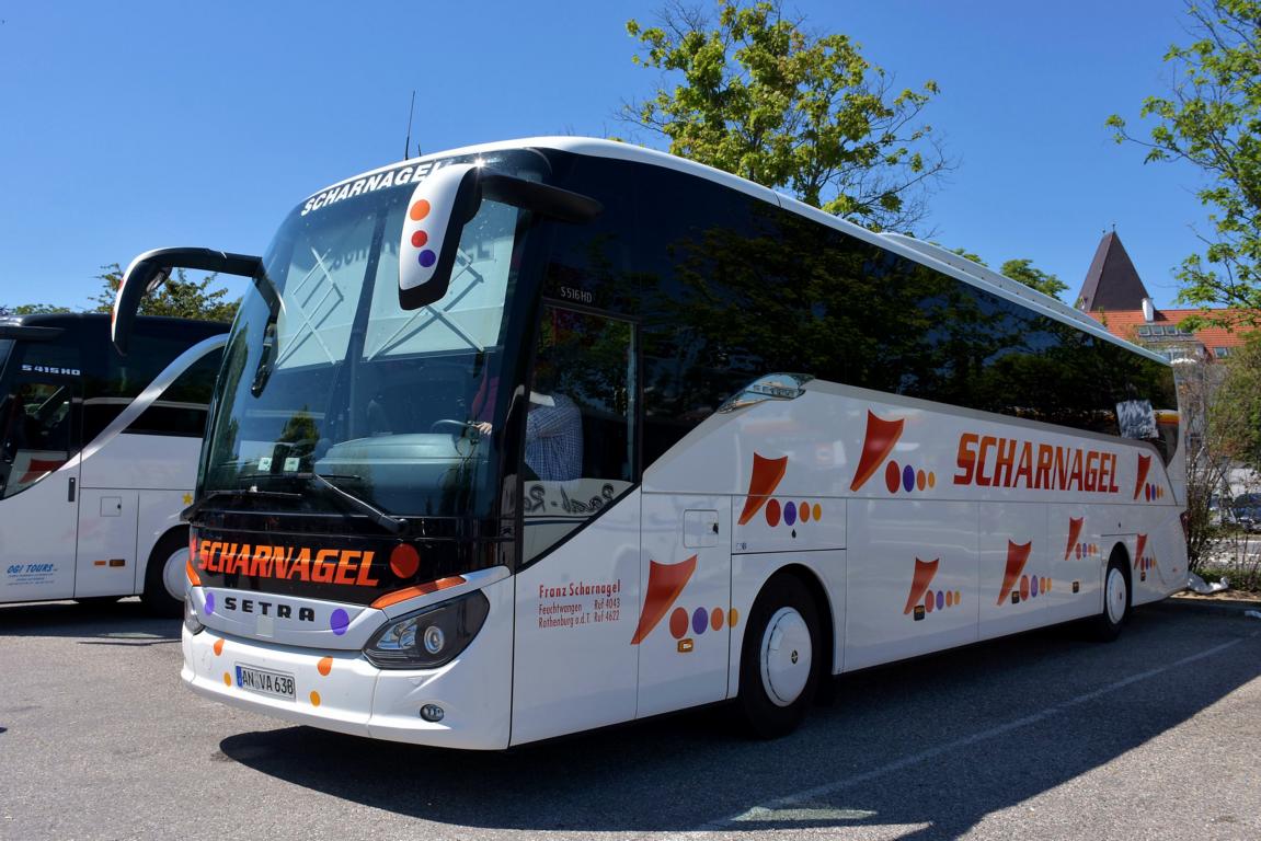 Setra 516 HD von Franz SCHARNAGEL Reisen aus der BRD.