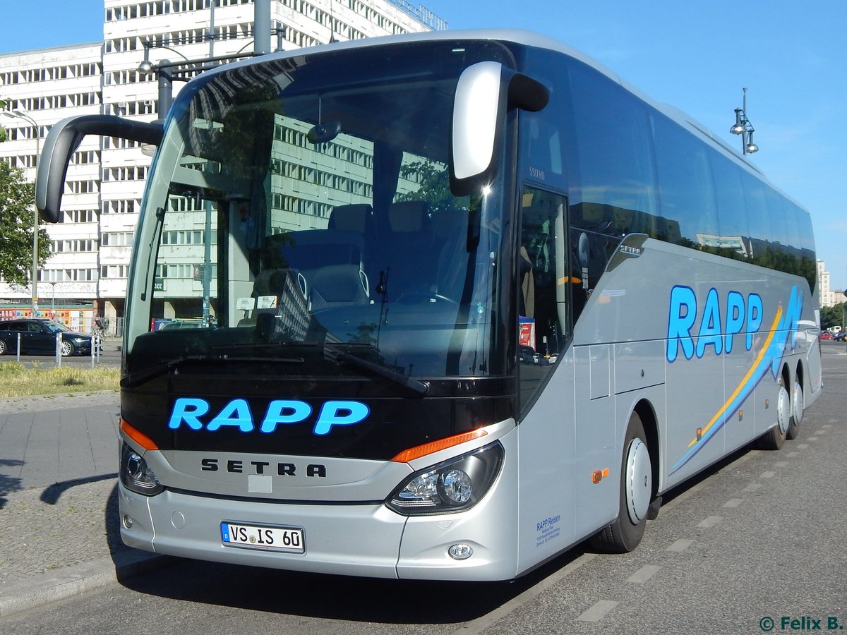 Setra 516 HD von Rapp aus Deutschland in Berlin.