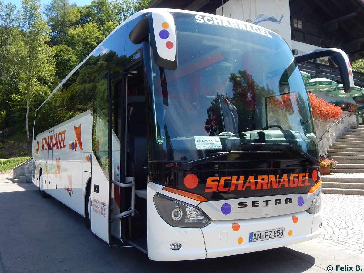 Setra 516 HD von Scharnagel aus Deutschland in Hohenschwangau.