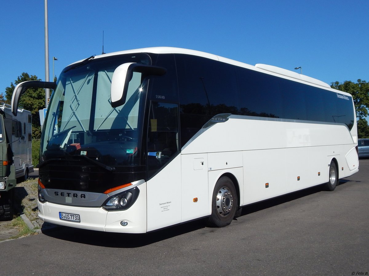 Setra 516 HD von Seemann-Reisen aus Deutschland (ex URB) in Berlin.