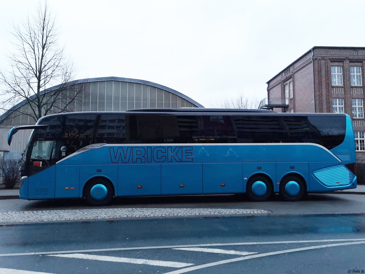 Setra 516 HD von Wricke Touristik aus Deutschland in Neubrandenburg.