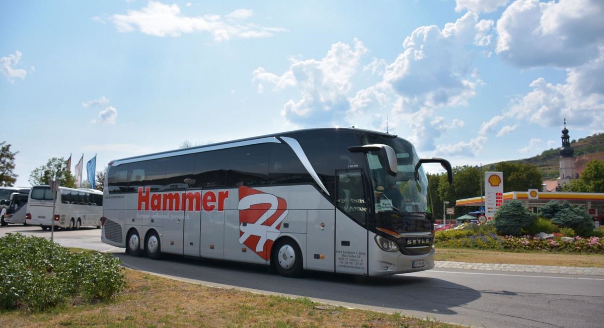 Setra 516 HDH von HAMMER Reisen aus sterreich 2017 in Krems.