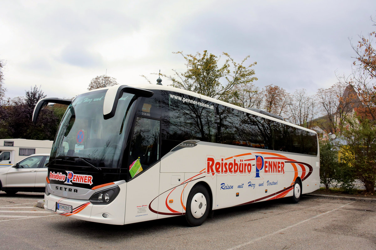 Setra 516 MD vom Reisebro PENNER aus sterreich in Krems.