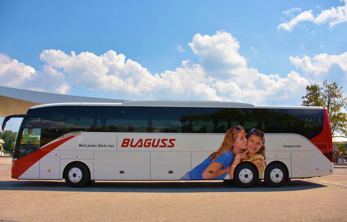 Setra 517 HD von Blaguss Reisen aus sterreich 2018 in Krems.