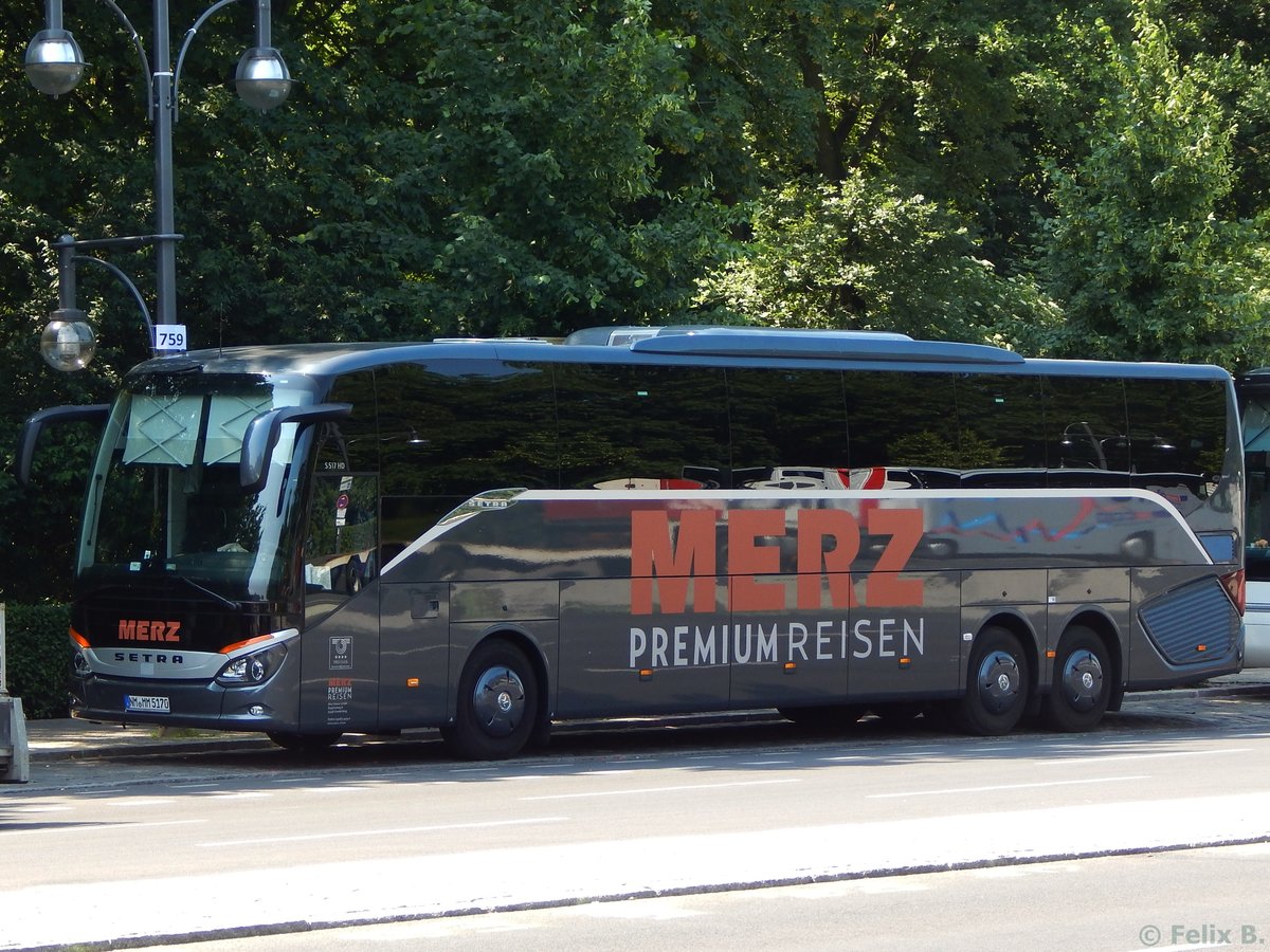 Setra 517 HD von Merz Reisen aus Deutschland in Berlin.