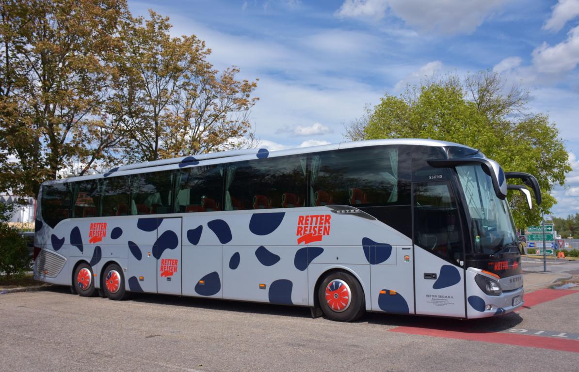 Setra 517 HD von RETTER Reisen aus sterreich 2017 in Krems.