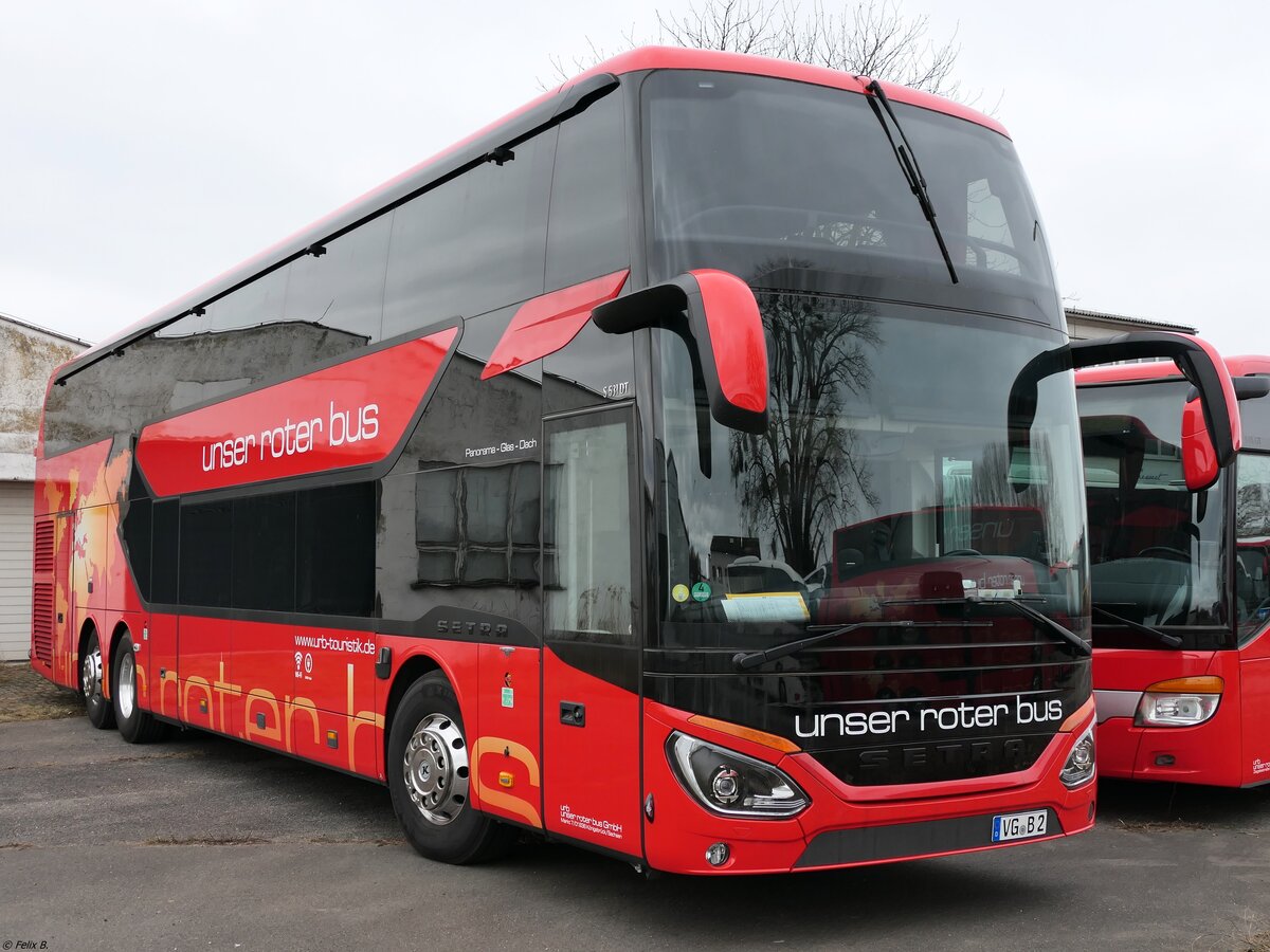 Setra 531 DT von URB aus Deutschland in Ueckermünde.