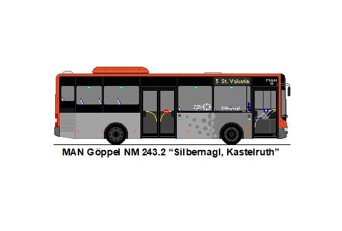 Silbernagl, Kastelruth - MAN/Gppel NM 243.2