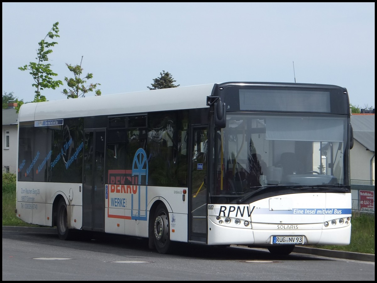 Solaris Urbino 12 der RPNV in Sassnitz.