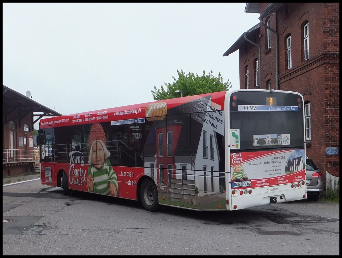 Solaris Urbino 12 der RPNV in Sassnitz.