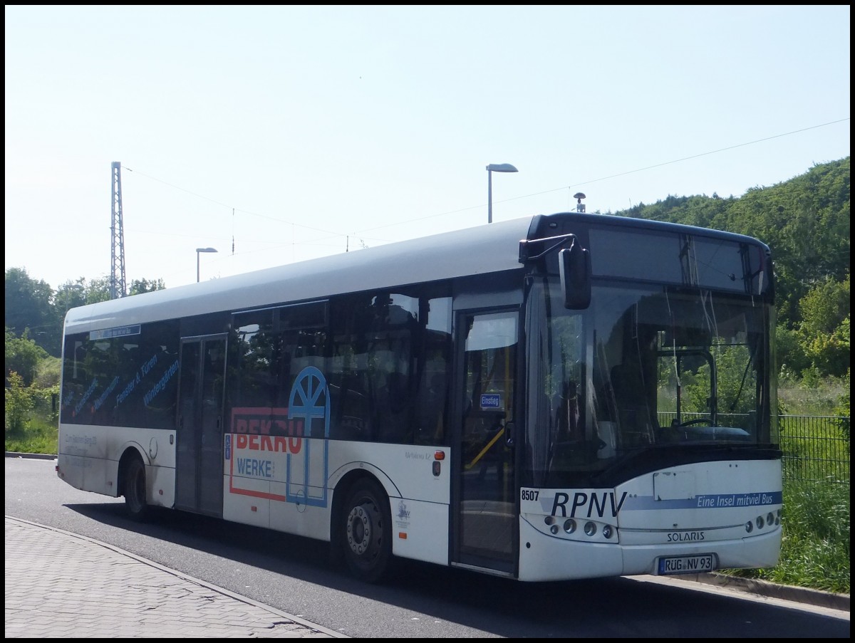 Solaris Urbino 12 der RPNV in Sassnitz.