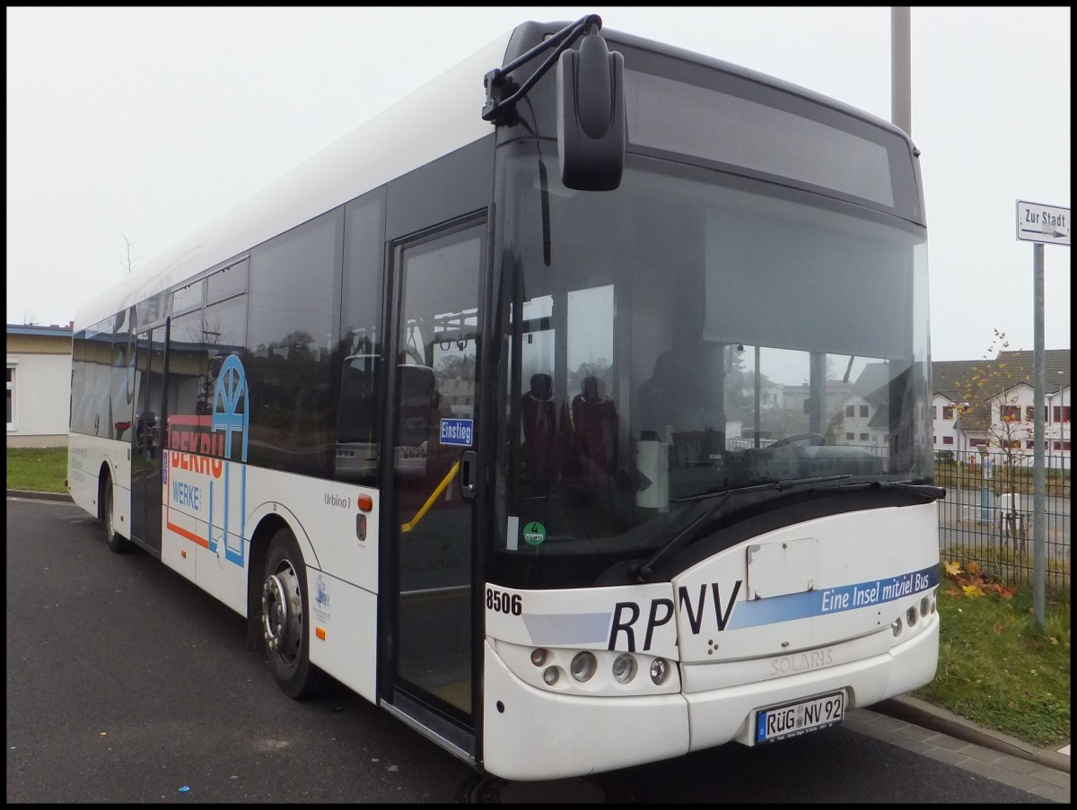 Solaris Urbino 12 der RPNV in Sassnitz.