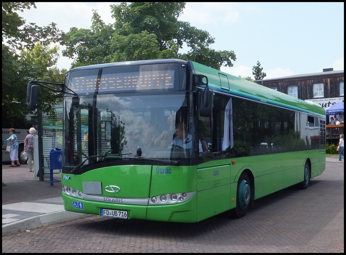 Solaris Urbino 12 der WAG auf der Wasserkuppe.