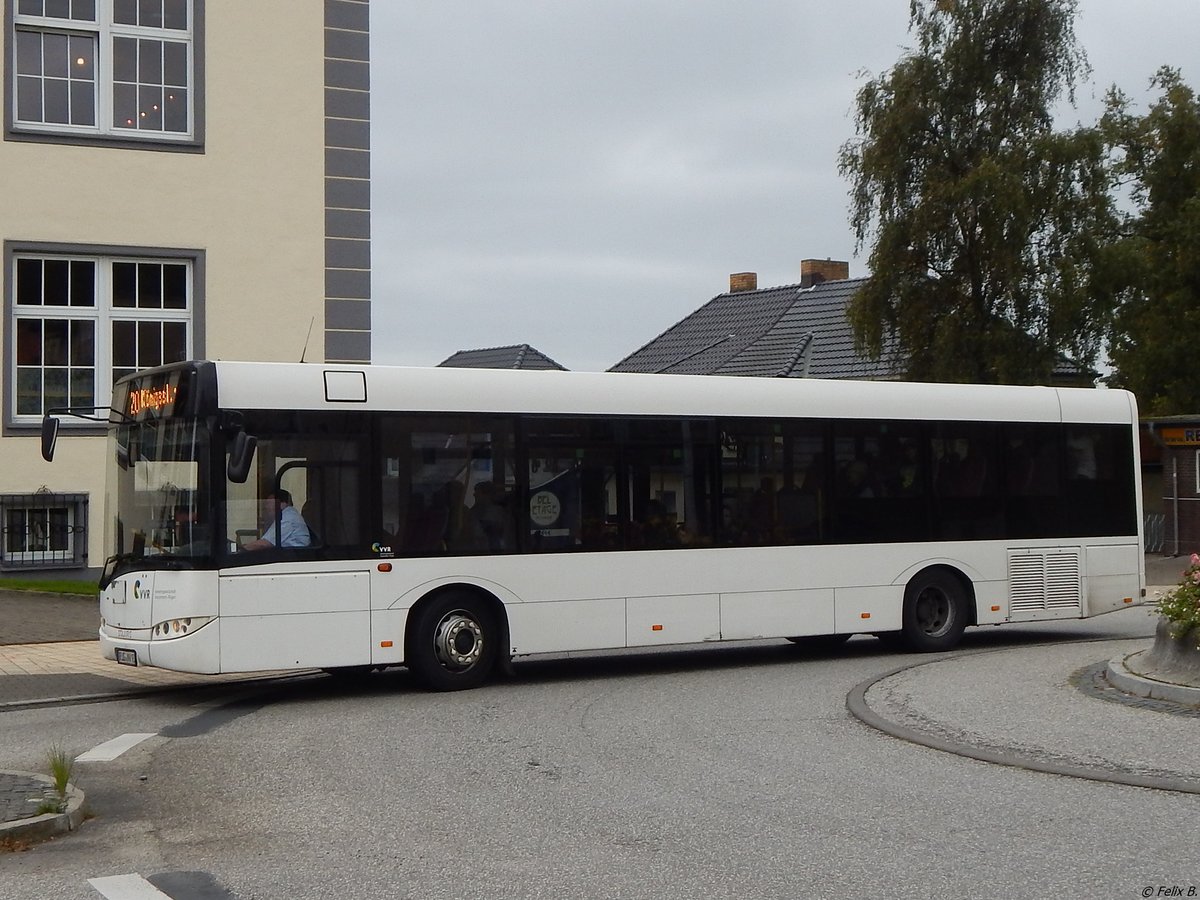 Solaris Urbino 12 der VVR in Sassnitz. 