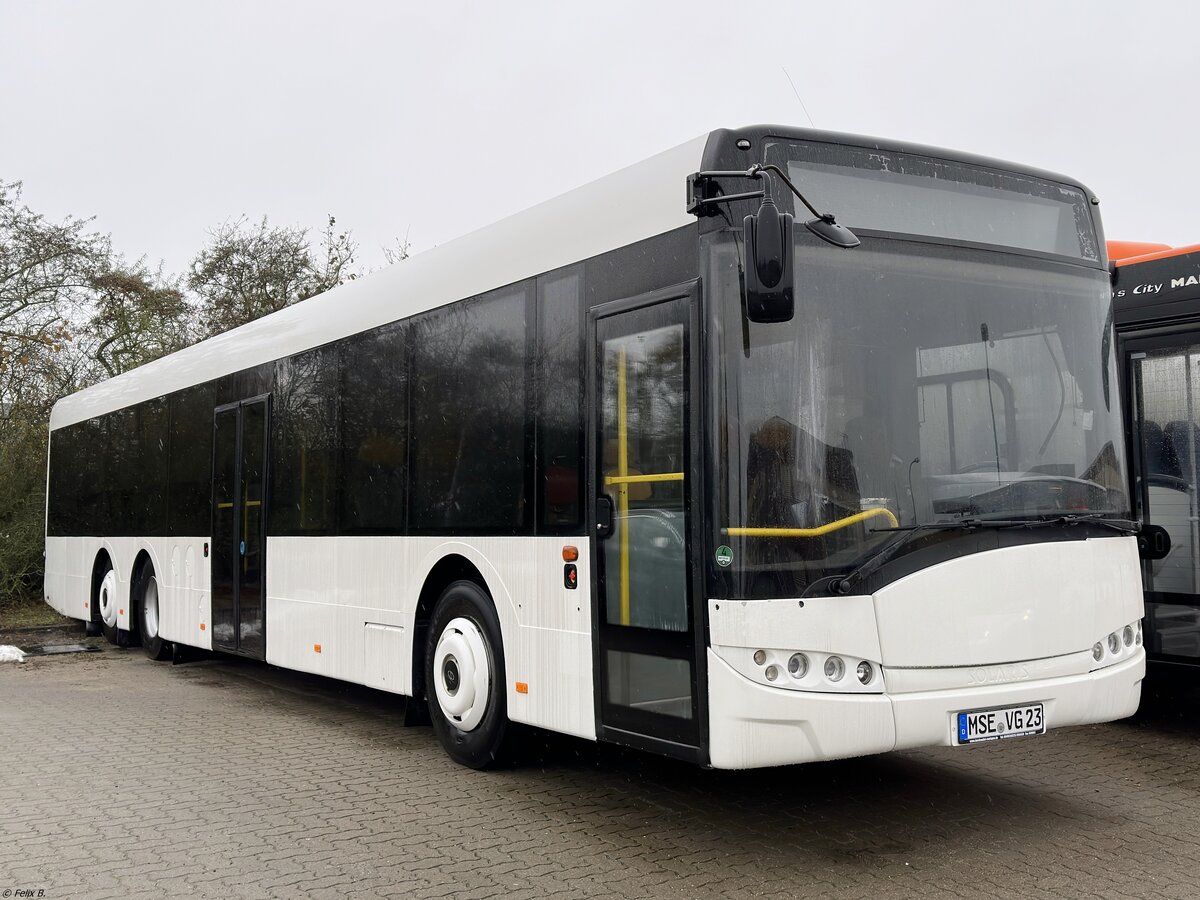 Solaris Urbino 15 der MVVG in Waren.