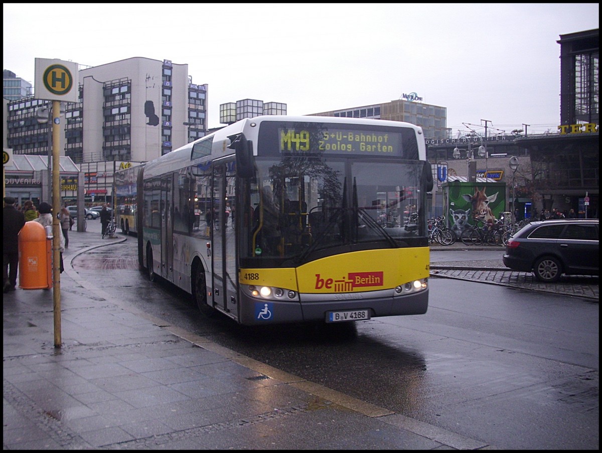 Solaris Urbino 18 der BVG in Berlin. 