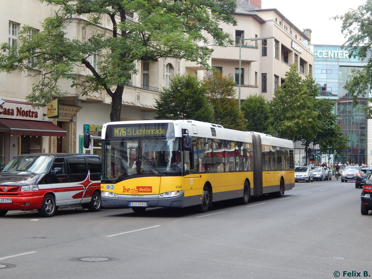 Solaris Urbino 18 der BVG in Berlin.