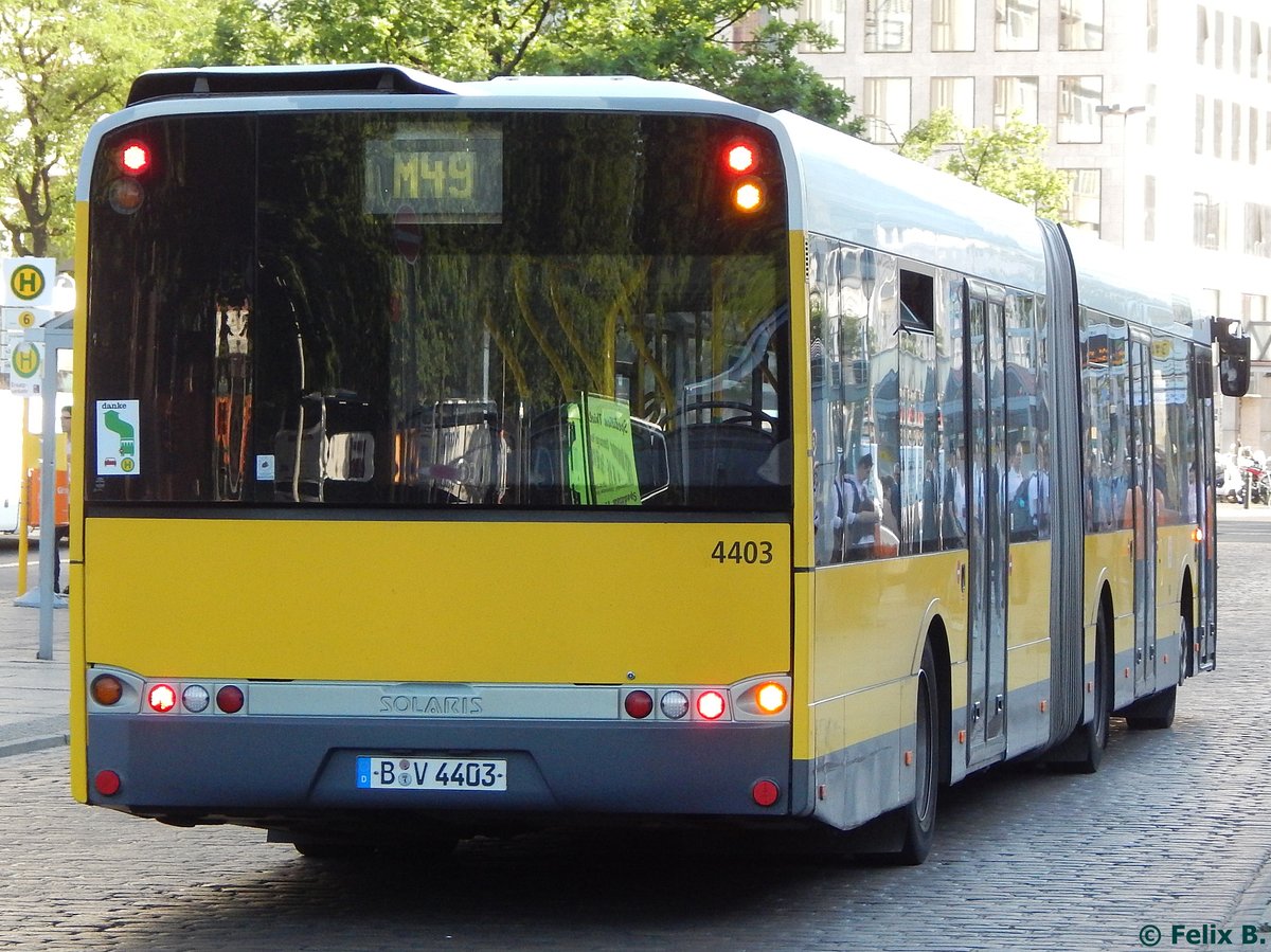 Solaris Urbino 18 der BVG in Berlin.